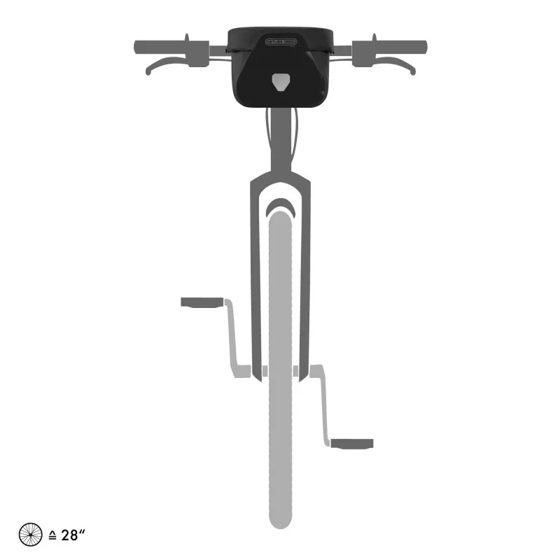 Ortlieb Ultimate Six Free 6.5L Handlebar Bag in Black-4